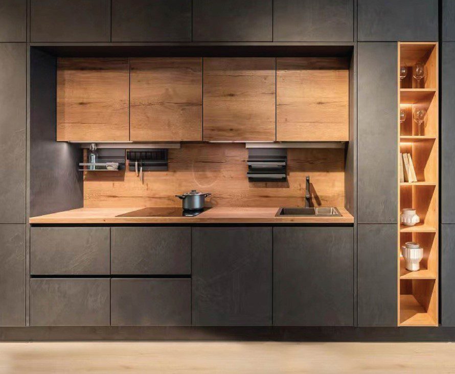 Cladding options for Kitchen Cabinetry - Sketch Australia