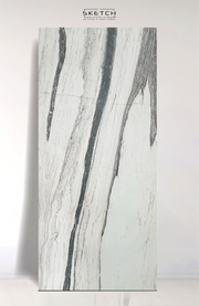 Panda White - SK 134 | Thin Natural Stone Panels - Sketch Australia