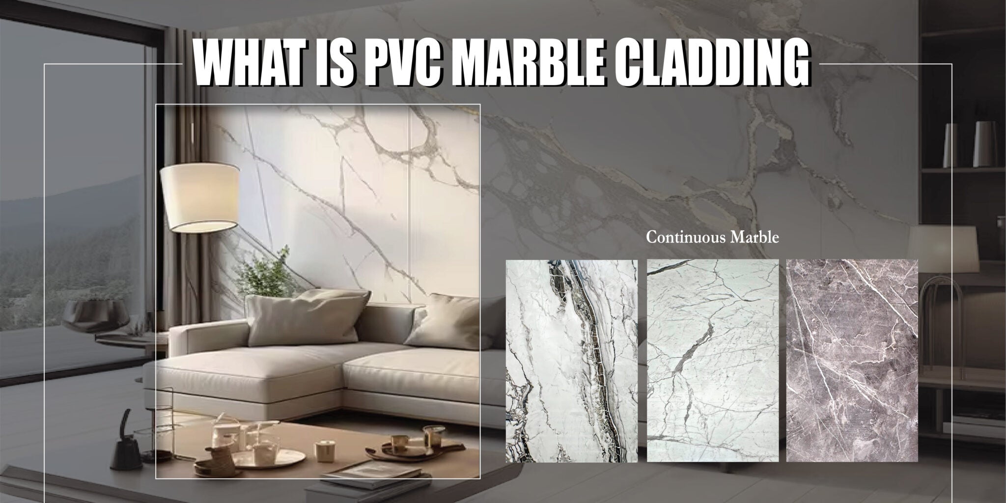 What is PVC Marble Cladding: Discover with the Continuous Marble Range from Sketch Australia