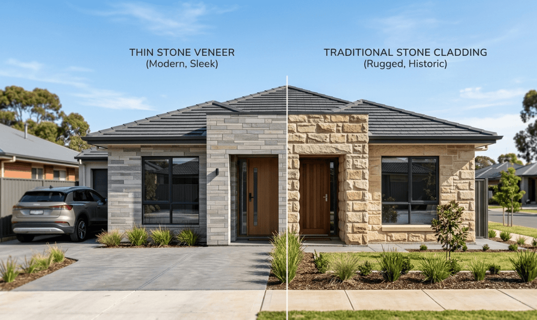 Thin Stone Veneer vs Traditional Stone Cladding: Which Is Right for Your Australian Home? - Sketch Australia