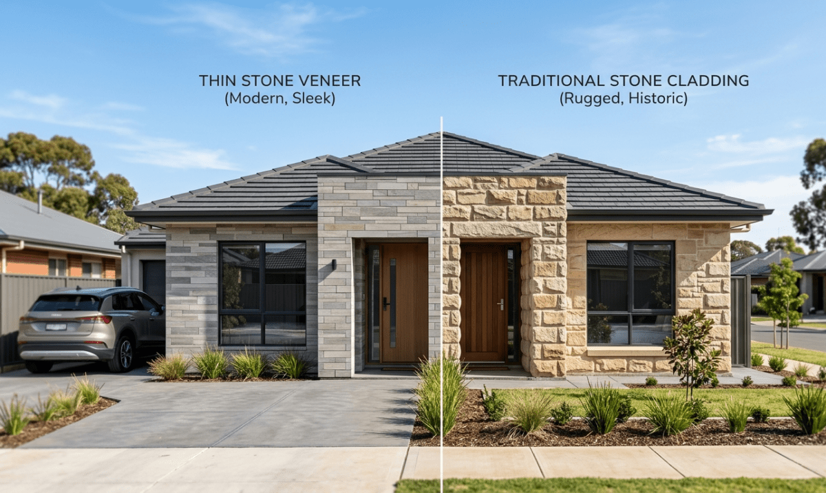 Thin Stone Veneer vs Traditional Stone Cladding: Which Is Right for Your Australian Home? - Sketch Australia