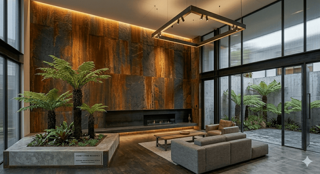 Choosing the Right Stone Cladding for Modern Australian Homes (2026 Guide) - Sketch Australia