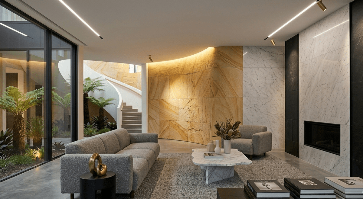 How Stone Cladding Transforms Modern Interiors with Premium Wall Panels & Stone Veneer - Sketch Australia