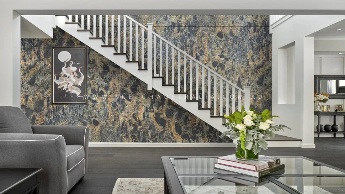 Himalayan Black – SK133B | Thin Natural Stone Panels - Sketch Australia