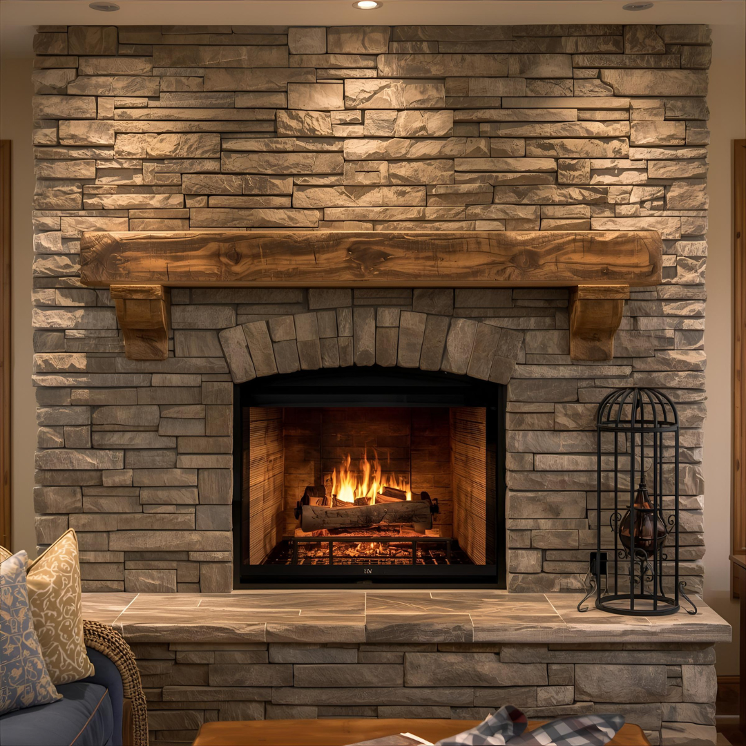 How to Choose the Right Stone Cladding for Your Fireplace and Feature Walls