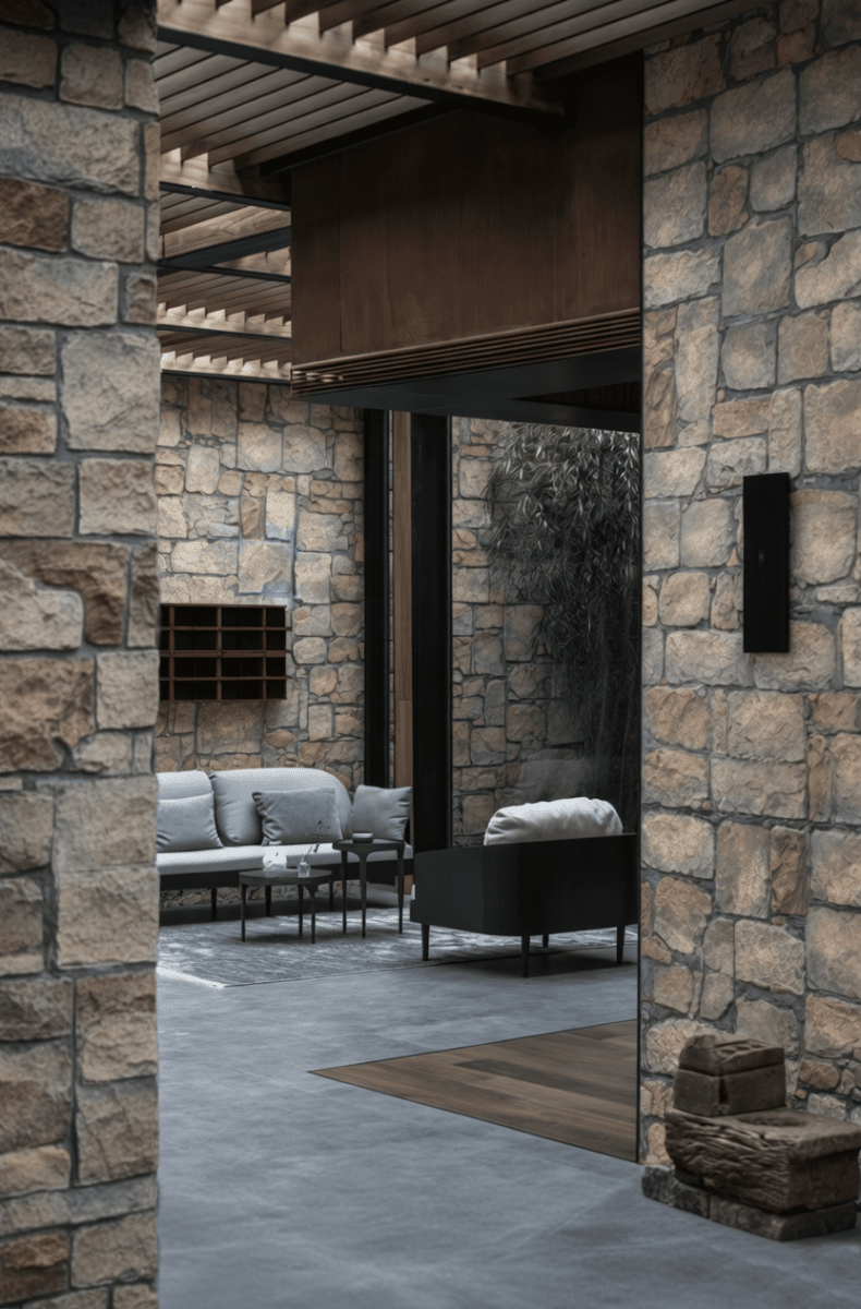 Castle Stone | SKPU02 | 3D PU Wall Panel - Sketch Australia