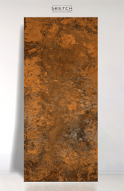 Liquid Rust - SK145 | Thin Natural Stone Panels - Sketch Australia