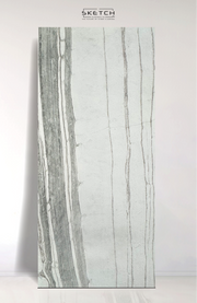 Panda White - SK 134 | Thin Natural Stone Panels - Sketch Australia