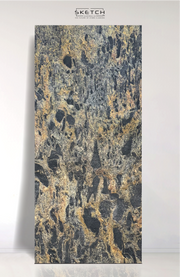 Himalayan Black - SK 133B | Thin Natural Stone Panels - Sketch Australia