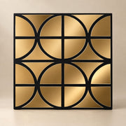 Gold Mosaic Acoustic Mirror Panel - Sketch Australia