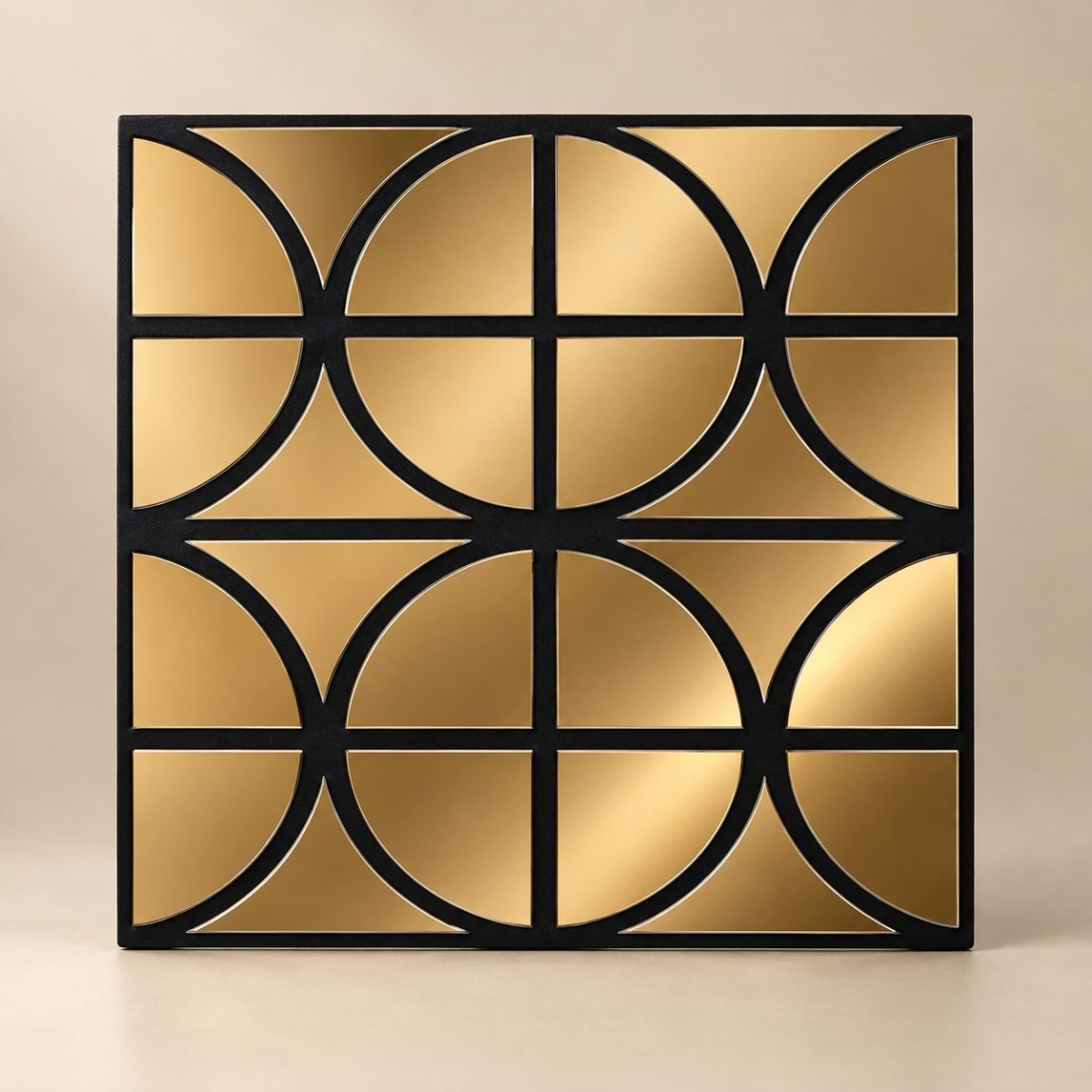Gold Mosaic Acoustic Mirror Panel - Sketch Australia
