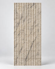 Basalt Fluted | SK158 fluted 3D flexible tile panel - Sketch Australia